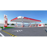 Overall solution for gas stations，Brand pillars and signage