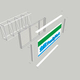 Chain store signage complete solution