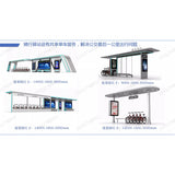Bus stops, bus shelters, bus stops、Shelter