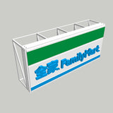 Chain store signage complete solution